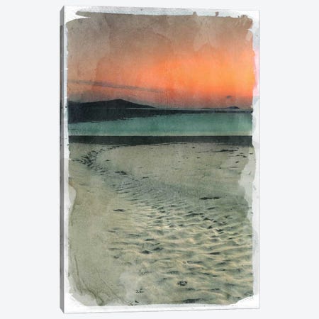 Sunset Beach Canvas Print #ICA843} by 5by5collective Canvas Artwork