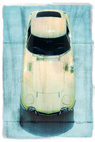 Prowling the Asphalt by 5by5collective framed canvas print