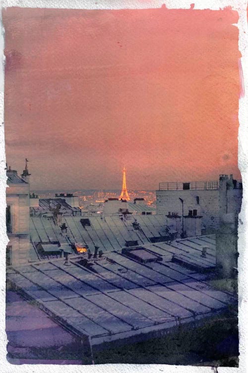 Paris in the Distance by 5by5collective wall art
