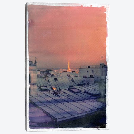 Paris in the Distance Canvas Print #ICA849} by 5by5collective Canvas Art