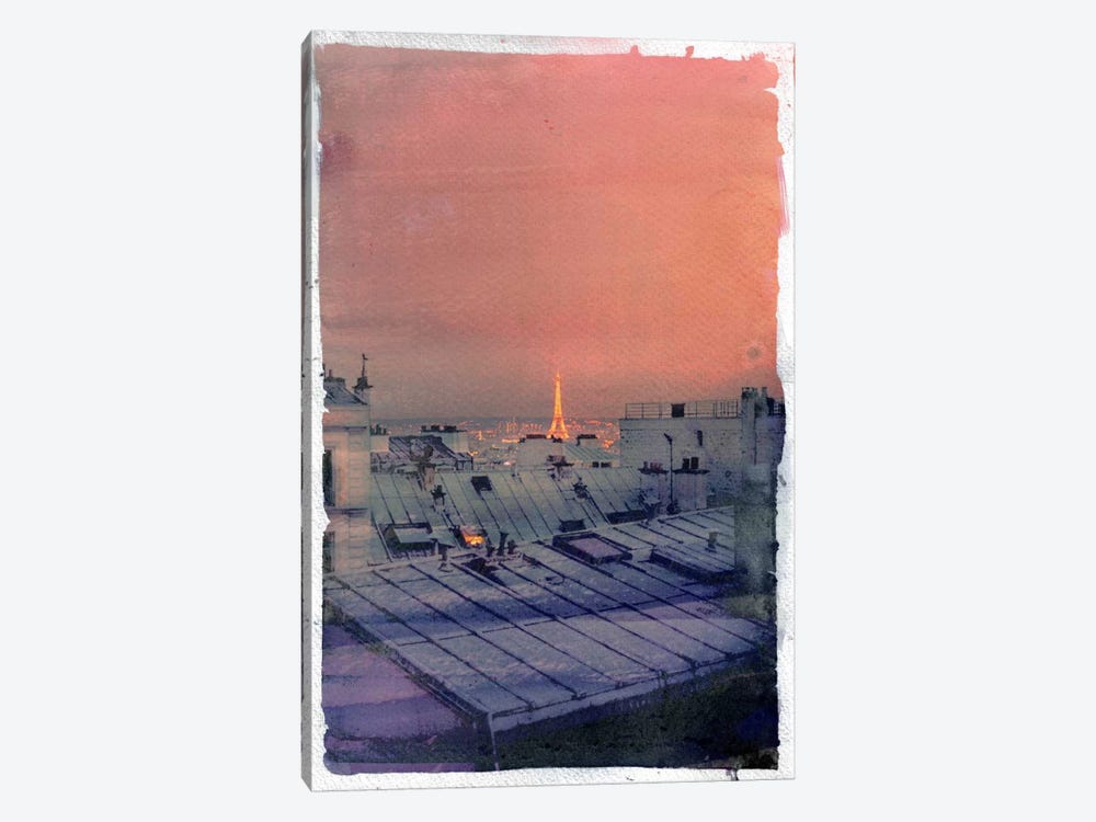 Paris in the Distance by 5by5collective 1-piece Canvas Artwork
