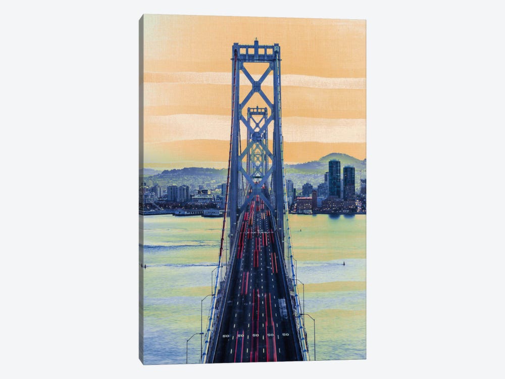 Bridge to the City by 5by5collective 1-piece Canvas Art
