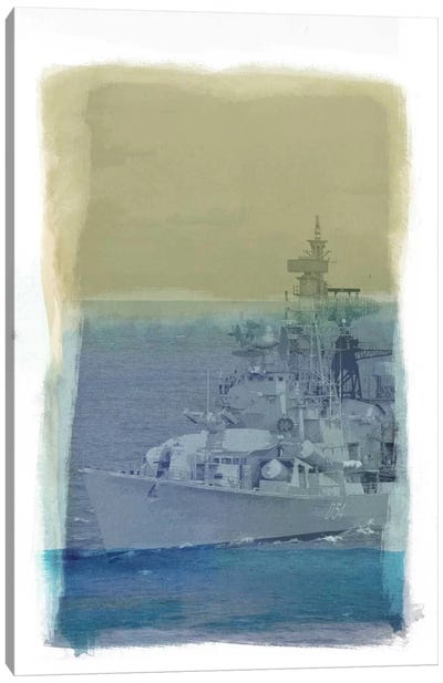 Wrangle the Seas Canvas Art Print - Kitsch Opus