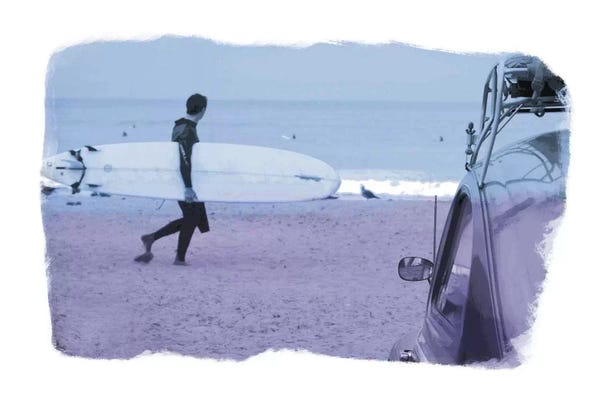 Kids Sports Art: Check the Surf by 5by5collective