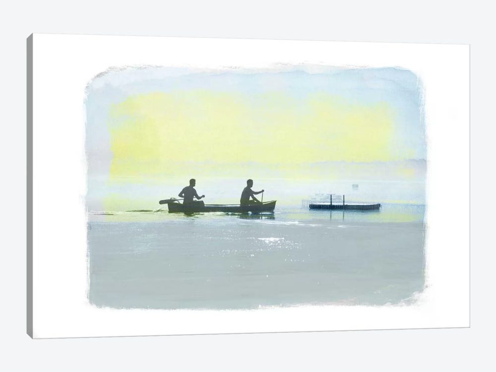 Rowing in the Deep by 5by5collective 1-piece Canvas Print