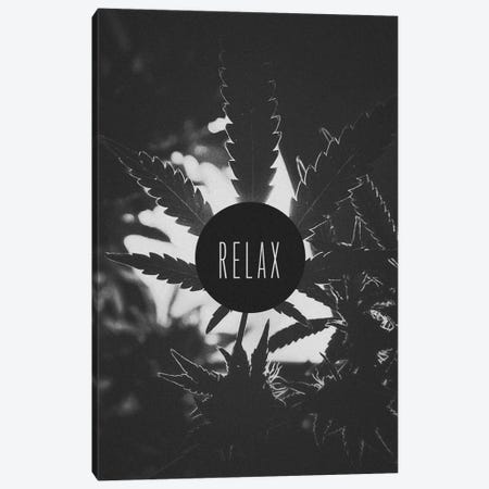 Relax (B&W) Canvas Print #ICA862} by Unknown Artist Canvas Artwork