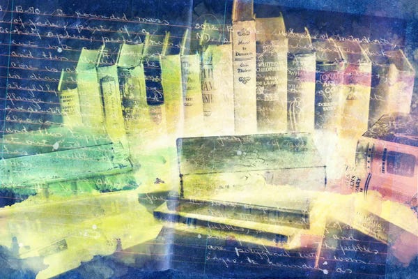 Books: Lessons Written in Books (Negative) by 5by5collective