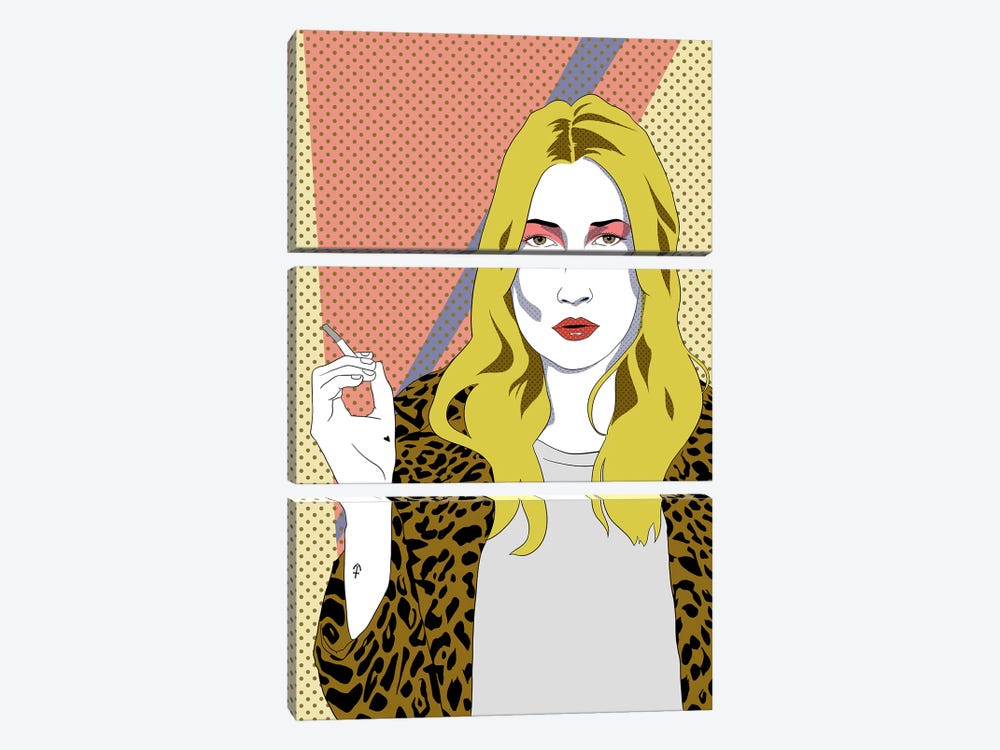 Colorful Kate by 5by5collective 3-piece Canvas Artwork