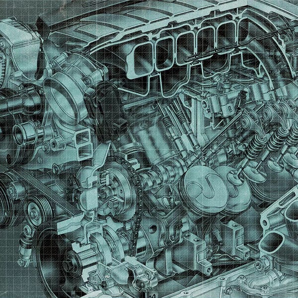 Engine Block Blueprint