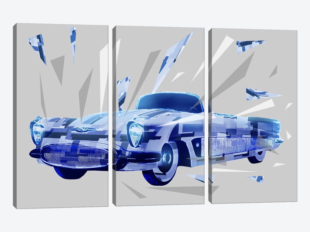Shards of a Classic by 5by5collective 3-piece Art Print