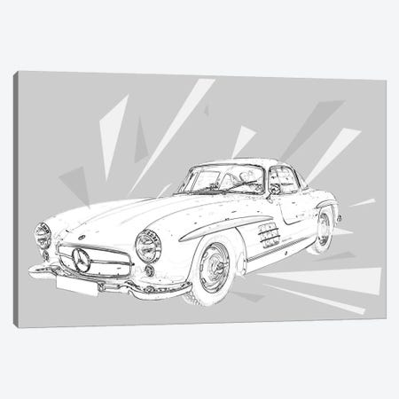 Vintage Gullwings 2 Canvas Print #ICA974} by 5by5collective Canvas Print