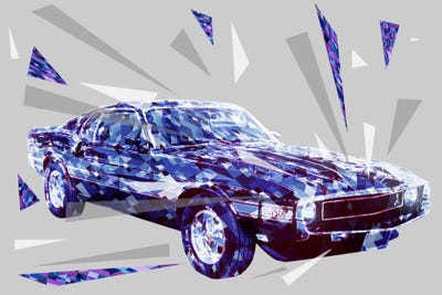 Too Much Muscle by 5by5collective canvas print