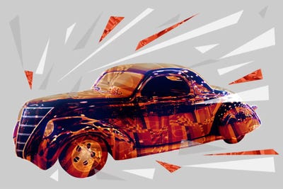 Midnight Cruiser by 5by5collective canvas print