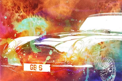 Solar Roadster by 5by5collective canvas print