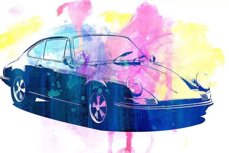 Watercolor Emergency by 5by5collective wall art