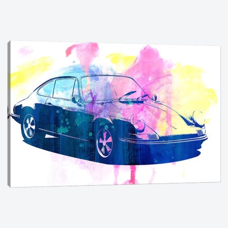 Watercolor Emergency Canvas Print #ICA984} by 5by5collective Canvas Artwork