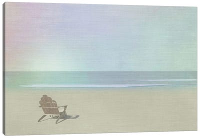 Serene Beach Canvas Art Print