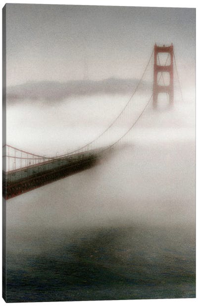 The Fog Comes In Canvas Art Print