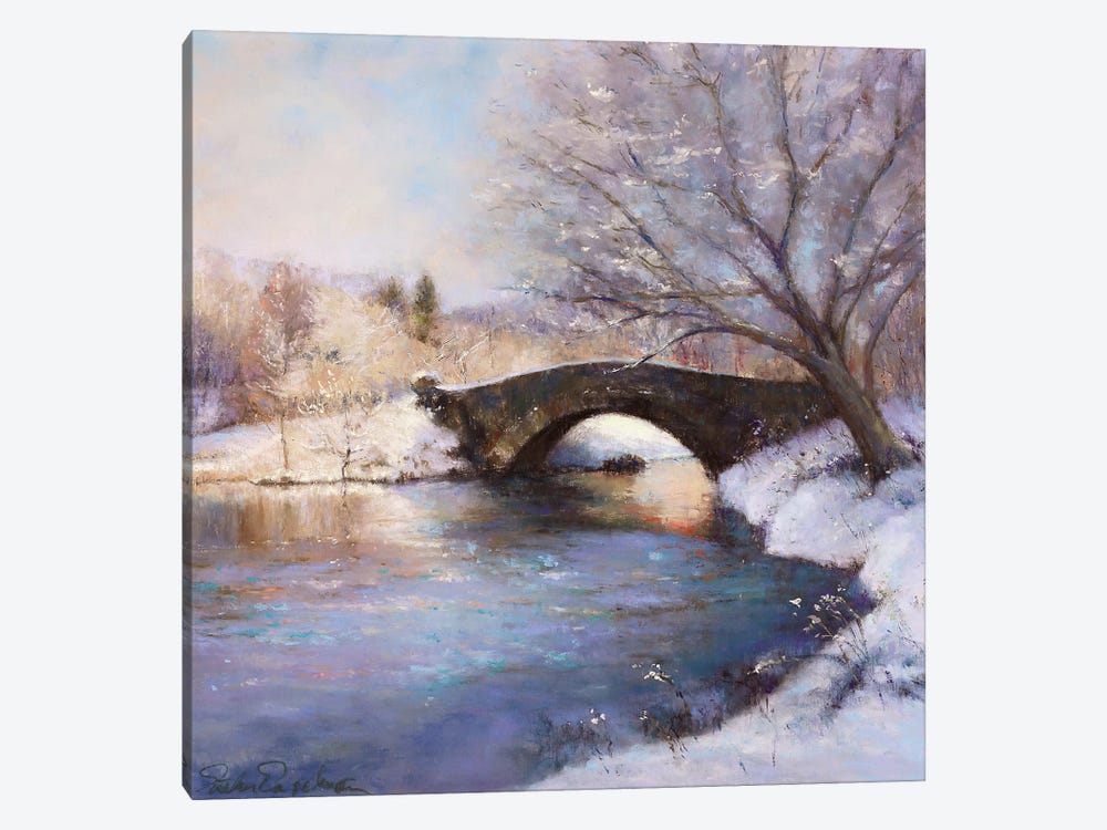 Central Park Bridge by Esther Engleman 1-piece Canvas Art Print