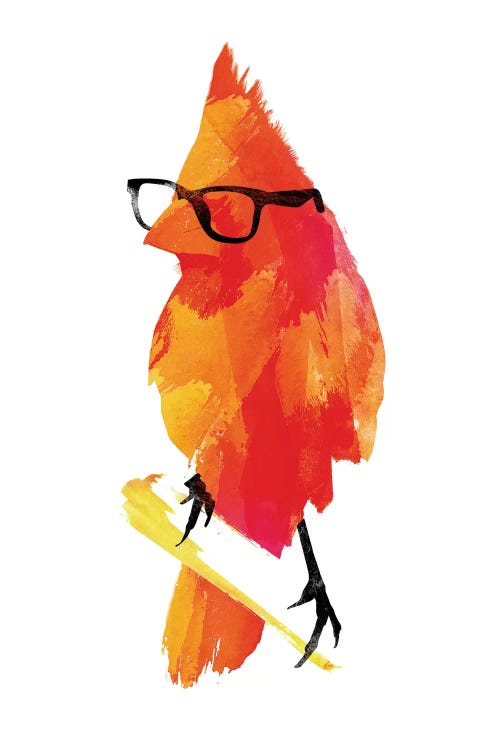 Punk Bird by Robert Farkas wall art