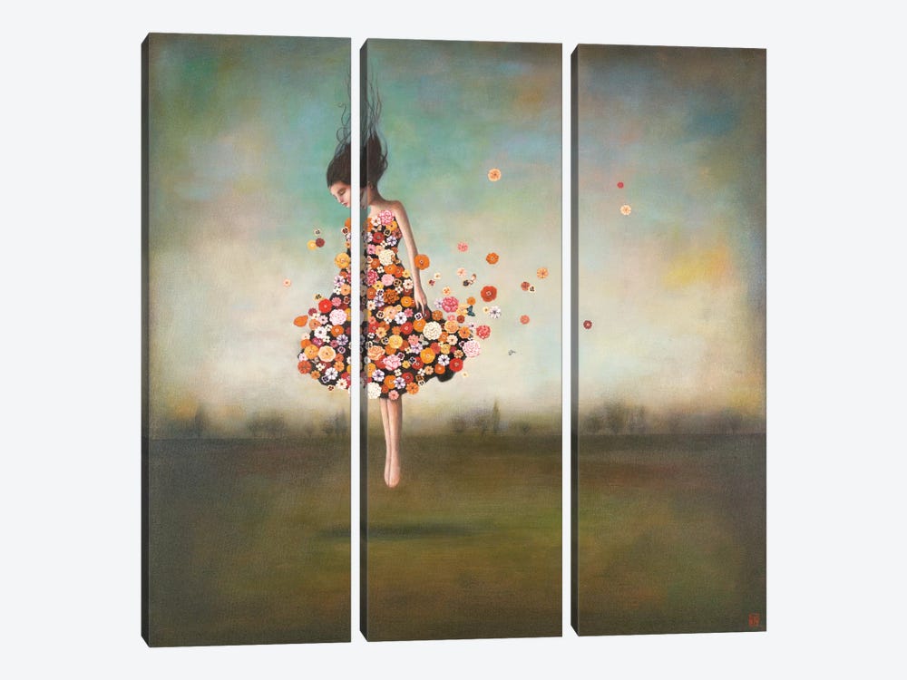 Boundlessness in Bloom by Duy Huynh 3-piece Canvas Art Print
