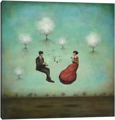 Gravitea For Two Canvas Art Print - Duy Huynh