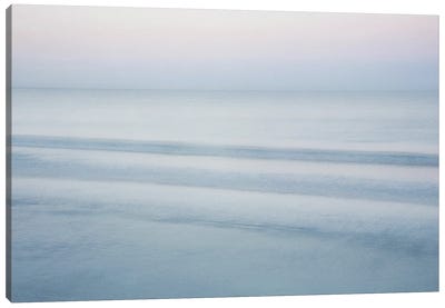 Three Waves, Crescent Beach Canvas Art Print