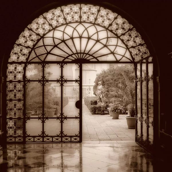 Italy: Courtyard in Venezia by Alan Blaustein