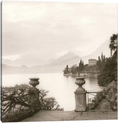 Villa Monastero, Lago di Como Canvas Art Print - Alan Blaustein