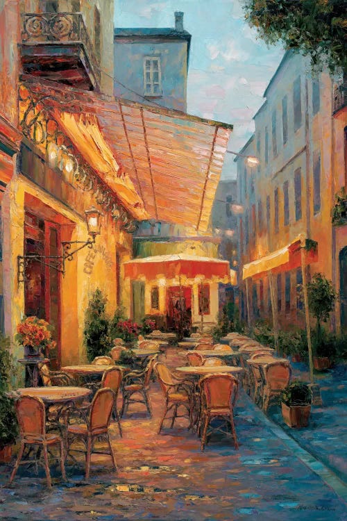 Café Van Gogh 2008, Arles France by Haixia Liu wall art