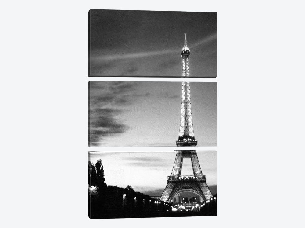 Eiffel Tower by PhotoINC Studio 3-piece Art Print