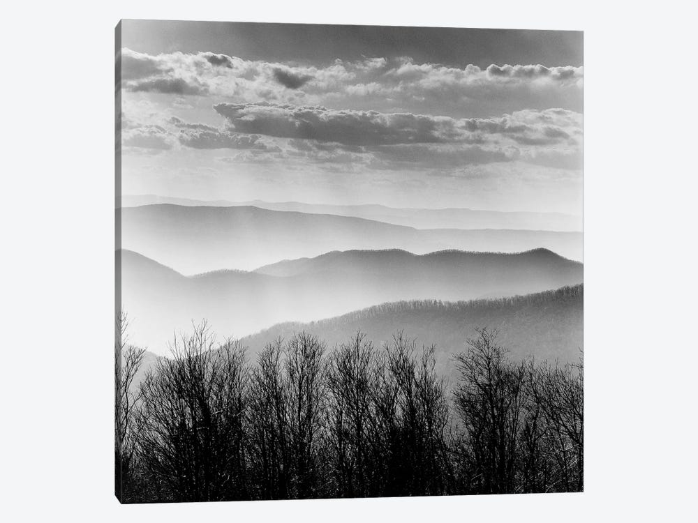 Misty Mountains by PhotoINC Studio 1-piece Canvas Art Print