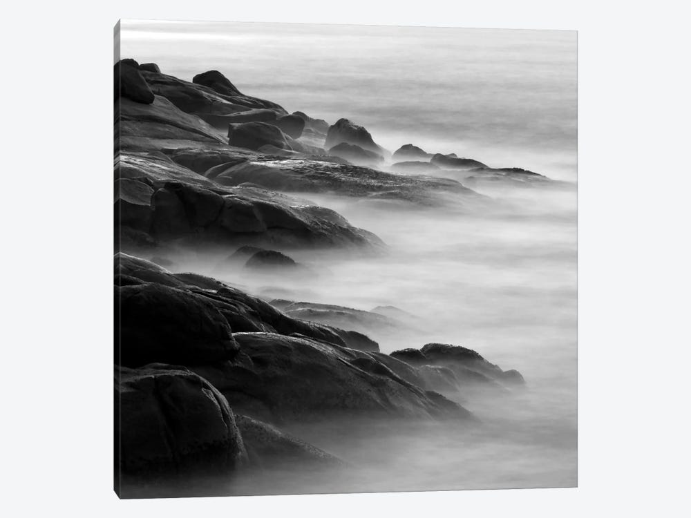 Rocks in Mist 1 by PhotoINC Studio 1-piece Canvas Print