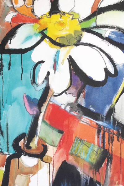 Abstract Watercolors: Kitchen Windowsill by Emily Weil