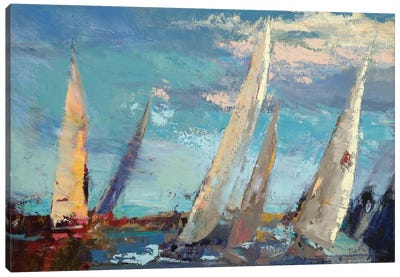 Magnificence Canvas Art Print - Boating & Sailing Art