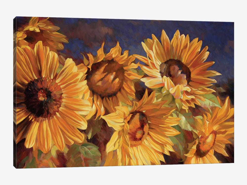 Sunflower by Emma Styles 1-piece Canvas Art