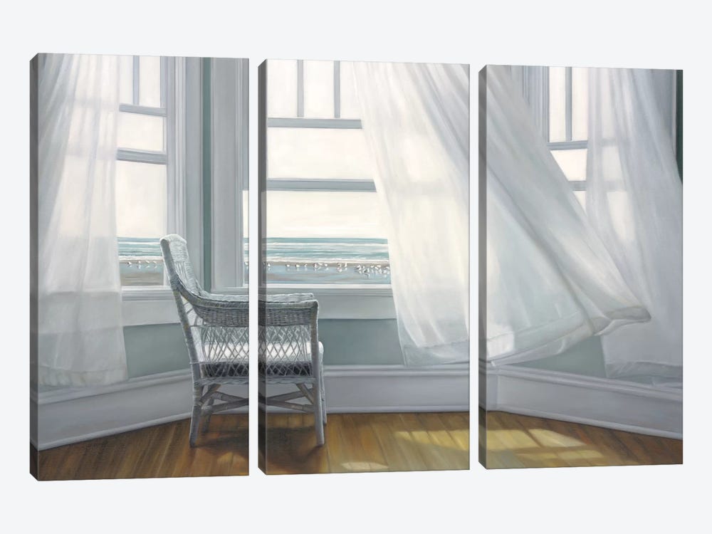 Waiting to Fly by Karen Hollingsworth 3-piece Canvas Art Print