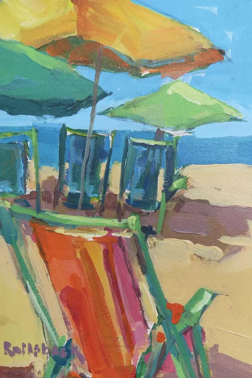 Beach Days by Page Pearson Railsback wall art