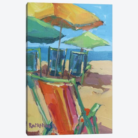 Beach Days Canvas Print #ICS589} by Page Pearson Railsback Canvas Print
