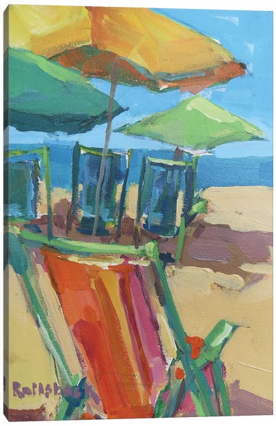 Beach Days Canvas Art Print