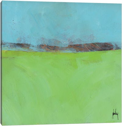 Low Distant Hills Canvas Art Print
