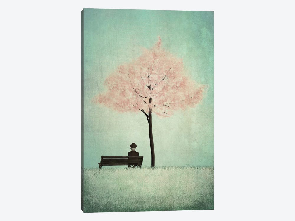 The Cherry Tree - Spring by Majali 1-piece Canvas Wall Art