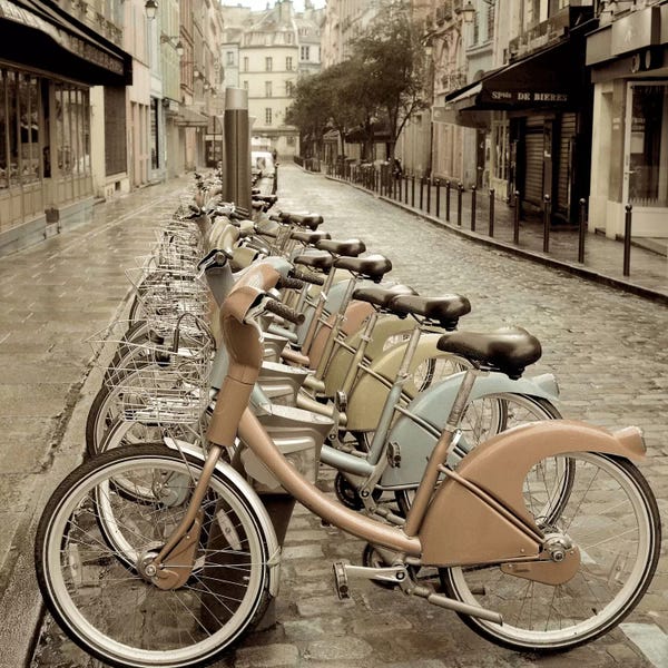 Alan Blaustein: City Street Ride by Alan Blaustein