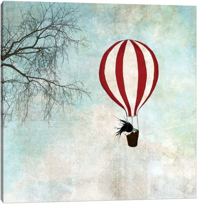 Up In The Air Canvas Art Print - Majali