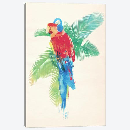 Tropical Party Canvas Print #ICS651} by Robert Farkas Art Print