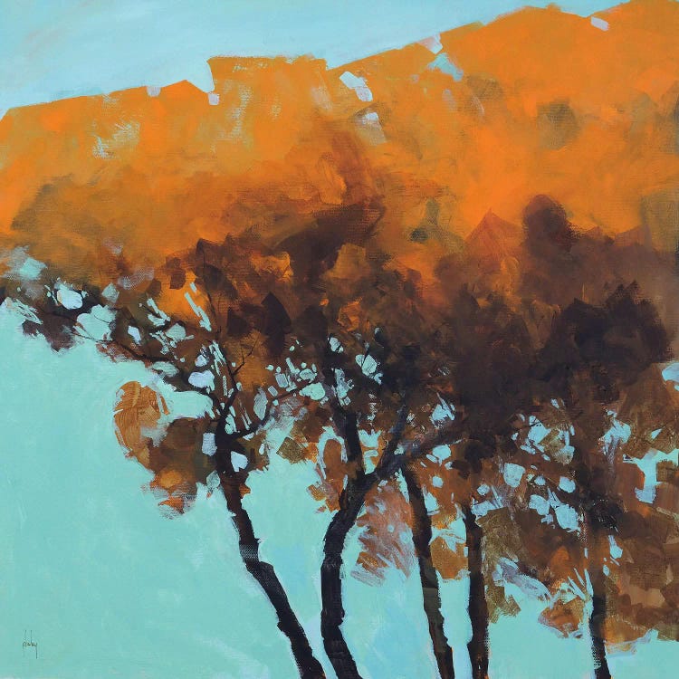 Five Trees by Paul Bailey wall art