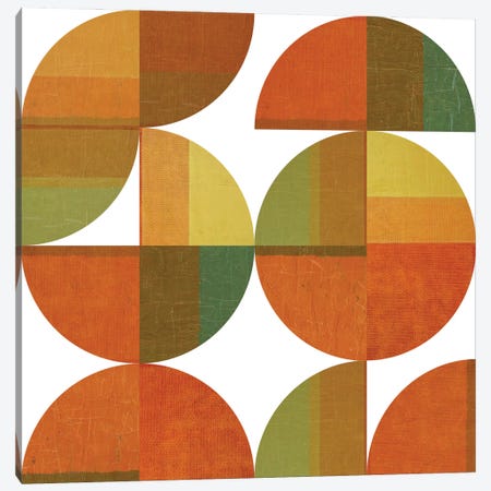 Four Suns Quartered Canvas Print #ICS678} by Michelle Calkins Canvas Art Print