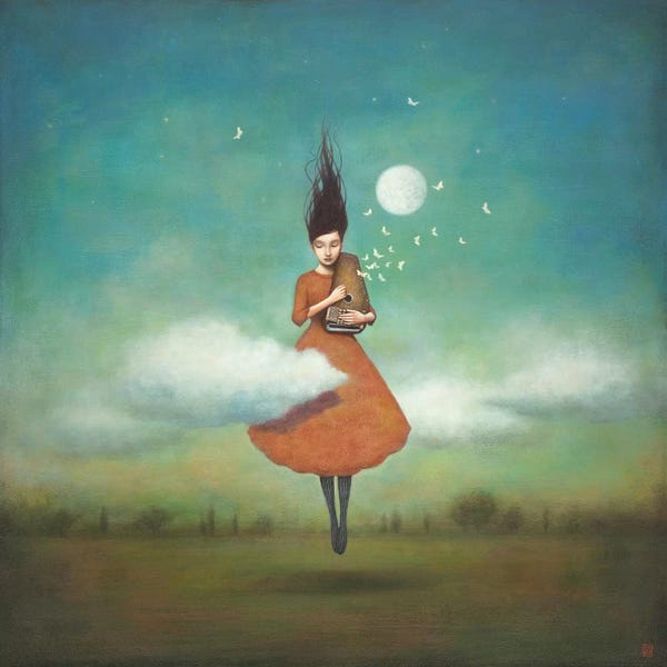 Kids Fantasy Art: High Notes For Low Clouds by Duy Huynh