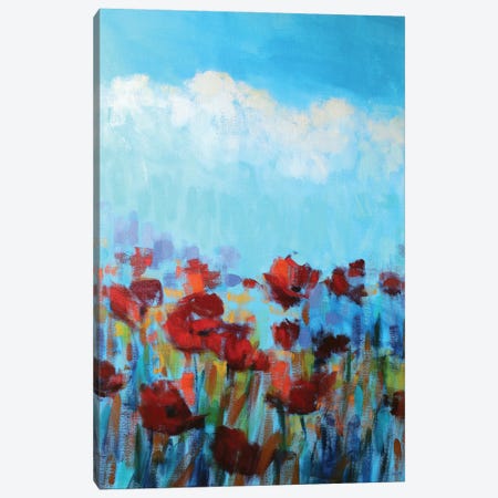 Garden Of Delights Canvas Print #ICS710} by Claire Hardy Canvas Art