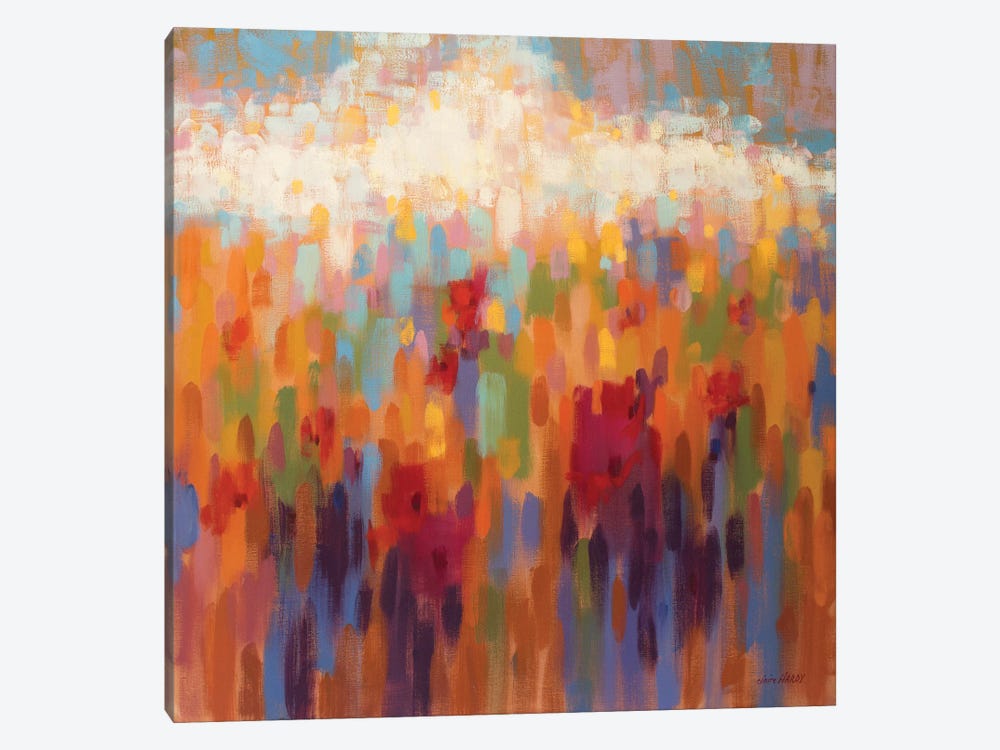 Poppy Mosaic by Claire Hardy 1-piece Canvas Print
